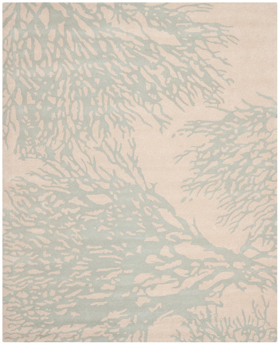 Safavieh Bella Bel115C Beige / Blue Rugs.