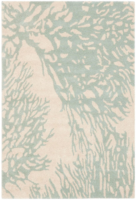 Safavieh Bella Bel115C Beige / Blue Rugs.