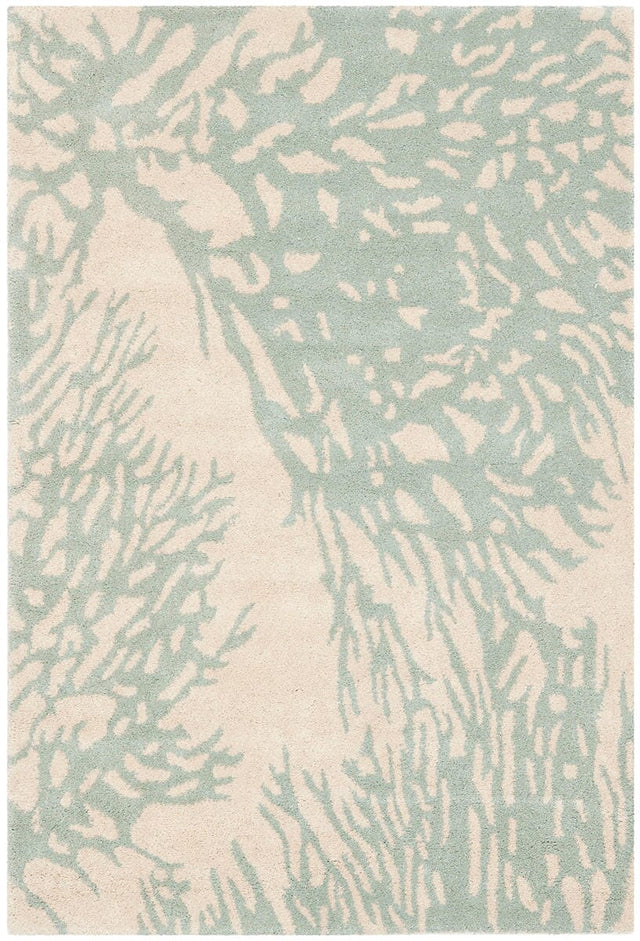 Safavieh Bella Bel115C Beige / Blue Rugs.