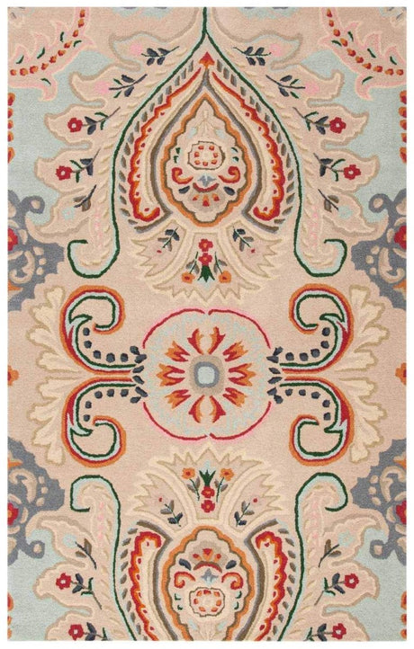 Safavieh Bella Bel118B Beige/Blue Rugs.