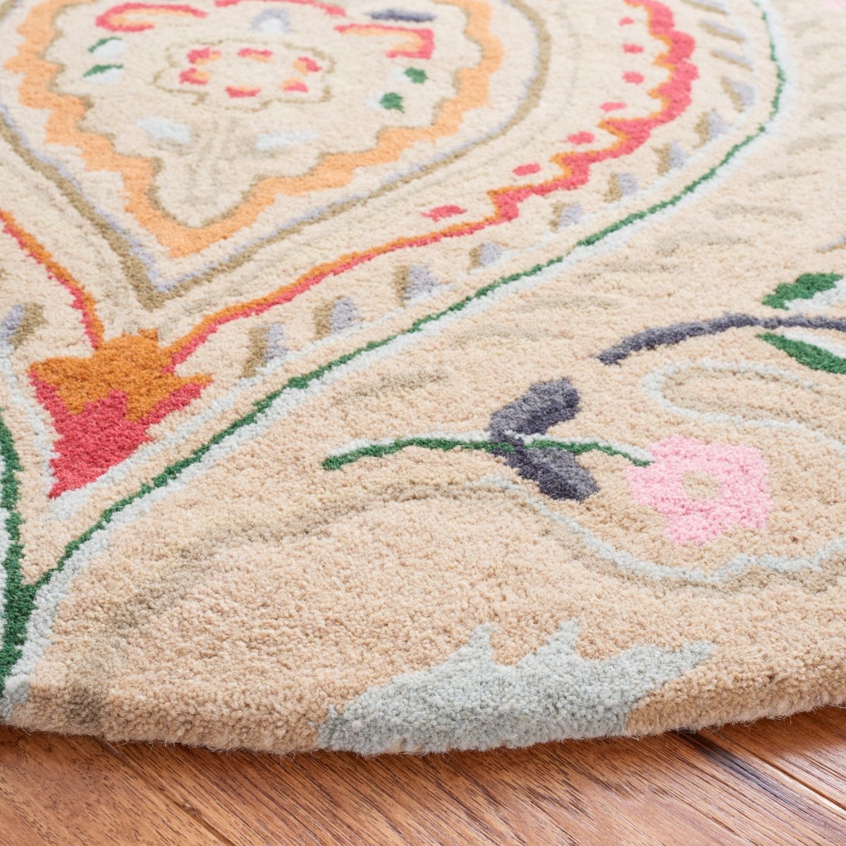 Safavieh Bella Bel118B Beige/Blue Rugs.