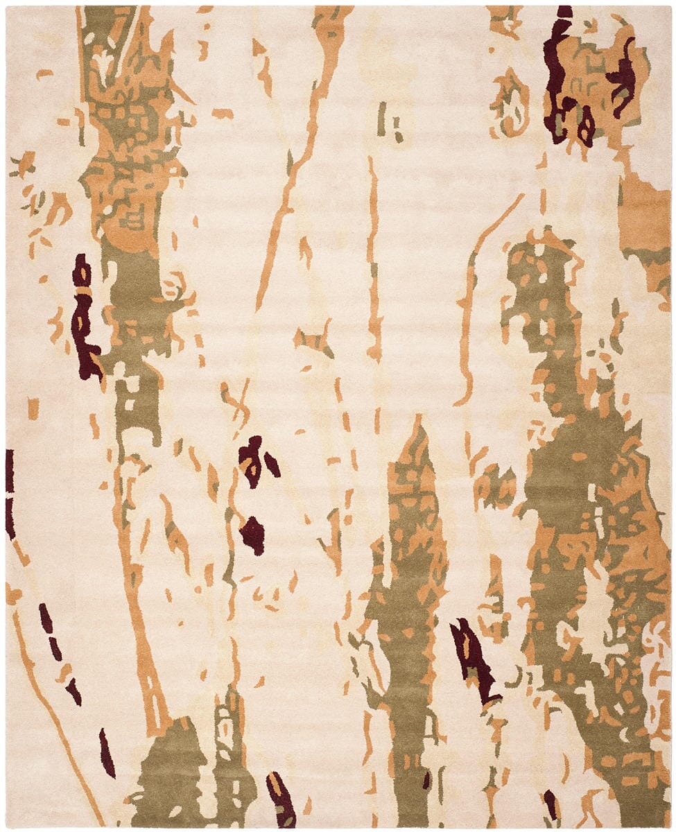 Safavieh Bella Bel120A Beige / Green Rugs.