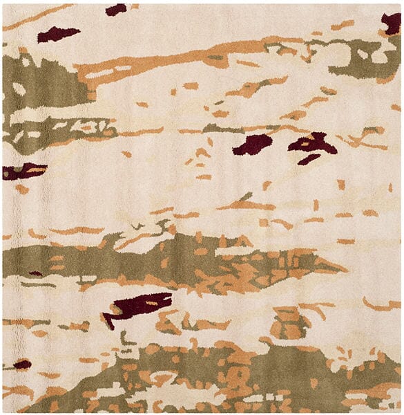 Safavieh Bella Bel120A Beige / Green Rugs.