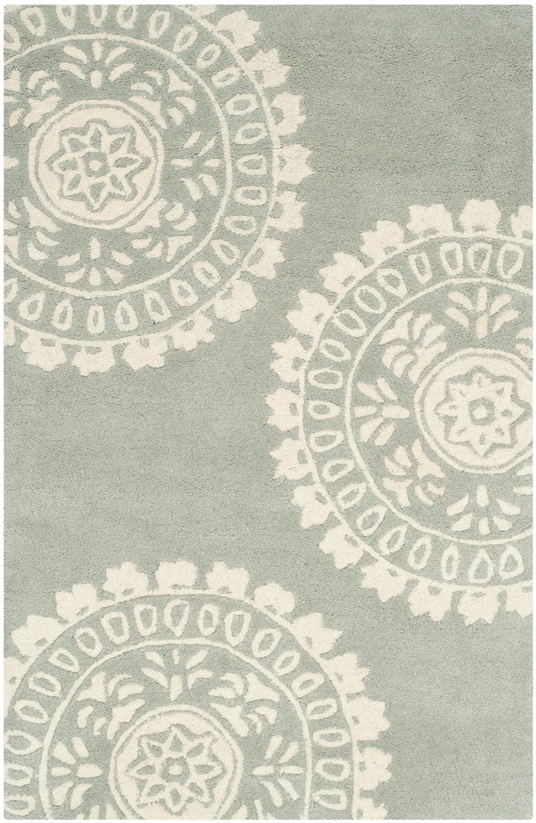 Safavieh Bella Bel121A Grey / Ivory Rugs.