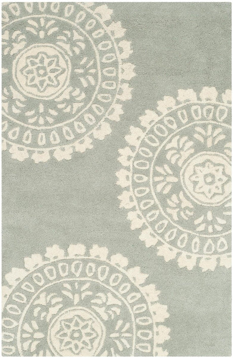 Safavieh Bella Bel121A Grey / Ivory Rugs.