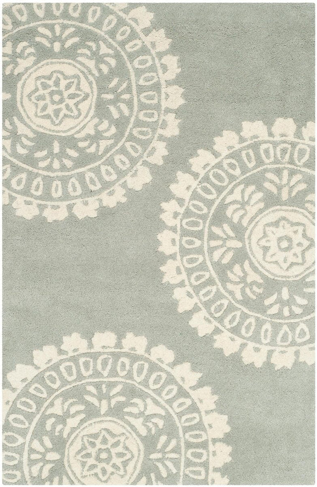 Safavieh Bella Bel121A Grey / Ivory Rugs.