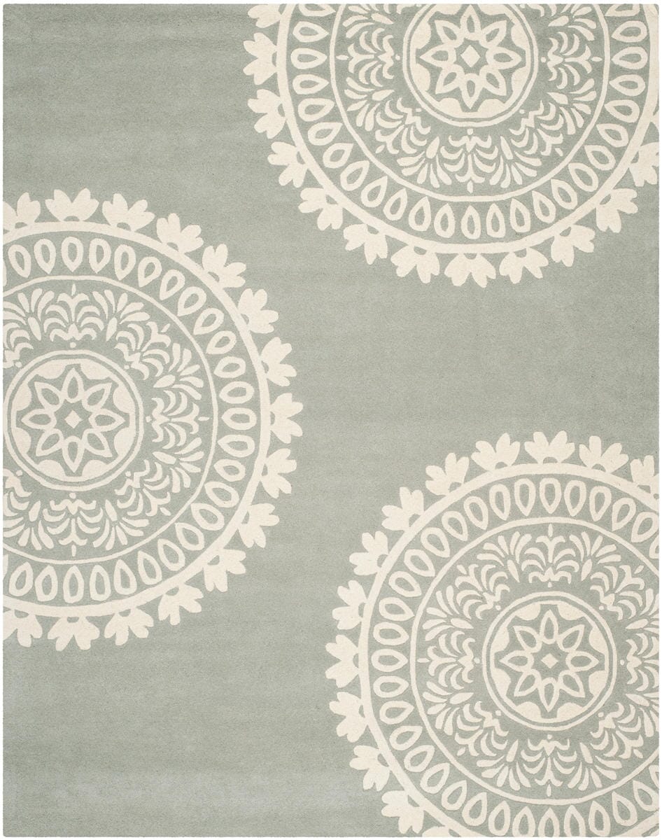 Safavieh Bella Bel121A Grey / Ivory Rugs.