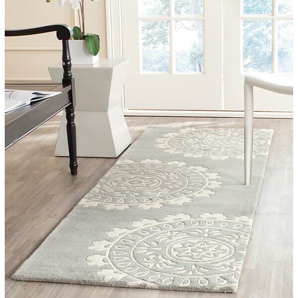 Safavieh Bella Bel121A Grey / Ivory Rugs.