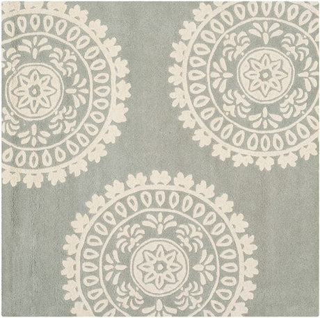 Safavieh Bella Bel121A Grey / Ivory Rugs.