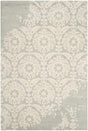 Safavieh Bella Bel125B Light Grey / Ivory Rugs.