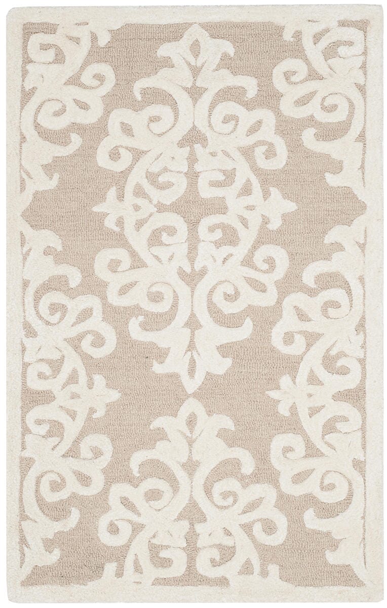 Safavieh Bella Bel127B Sand / Ivory Rugs.