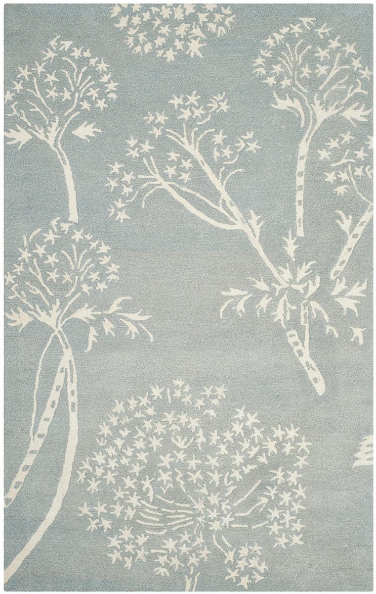 Safavieh Bella Bel131A Light Blue / Ivory Rugs.