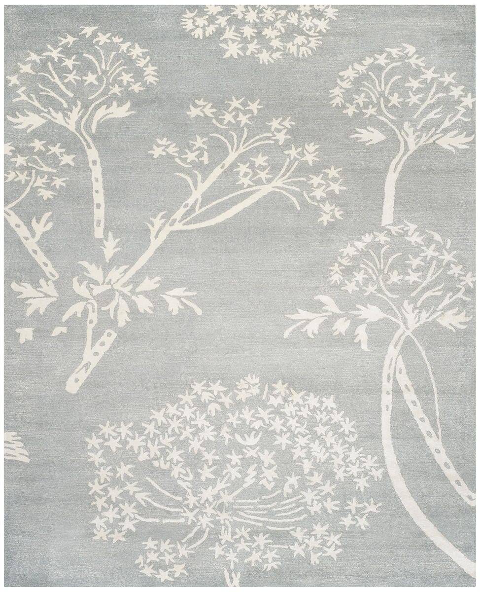 Safavieh Bella Bel131A Light Blue / Ivory Rugs.
