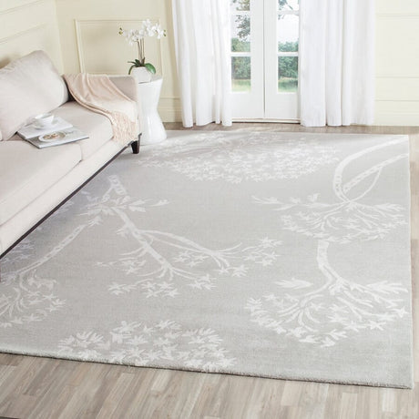 Safavieh Bella Bel131B Grey / Ivory Rugs.