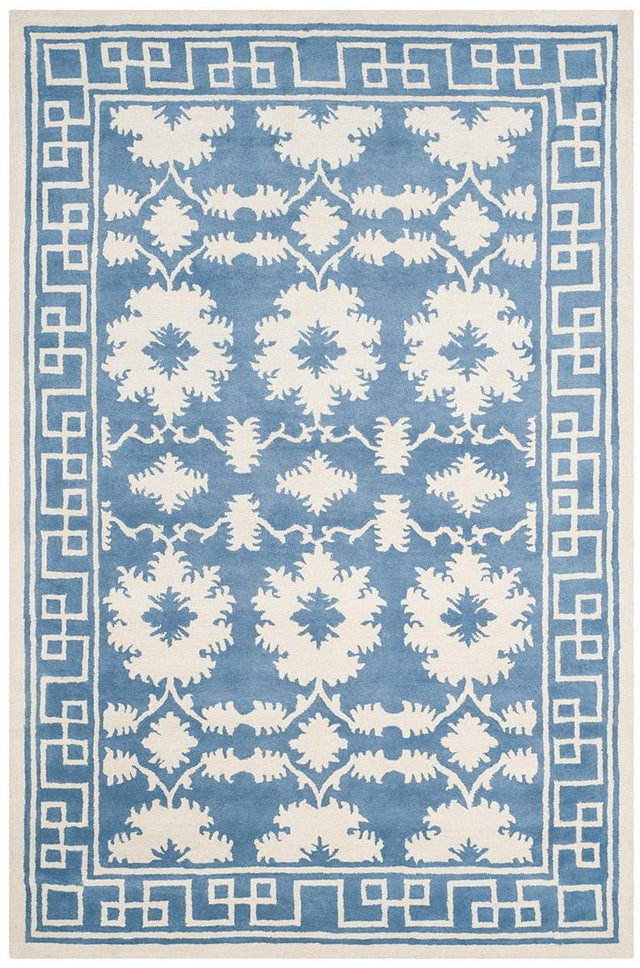 Safavieh Bella Bel132A Blue / Ivory Rugs.