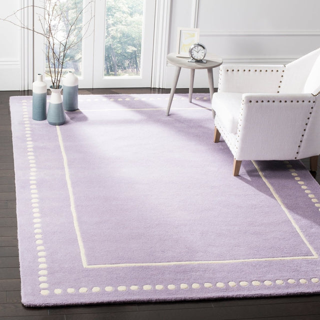 Safavieh Bella Bel151C Lavander/Ivory Rug.