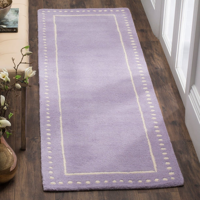 Safavieh Bella Bel151C Lavander/Ivory Rug.