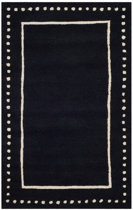 Safavieh Bella Bel151E Black/Ivory Rug.
