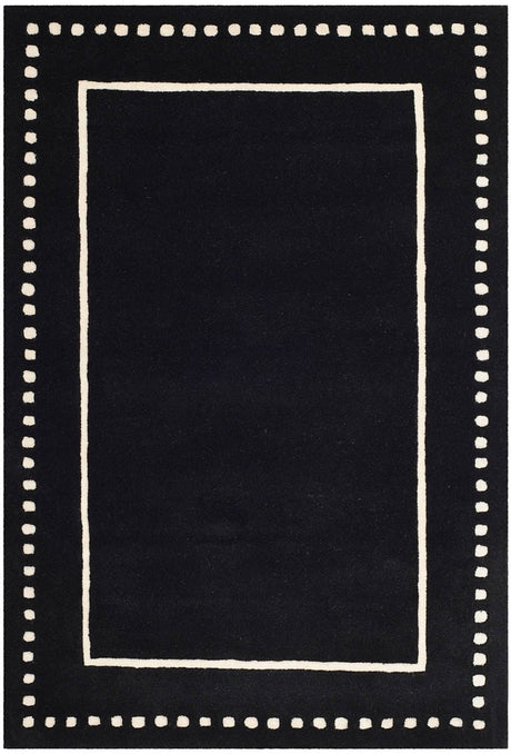 Safavieh Bella Bel151E Black/Ivory Rug.