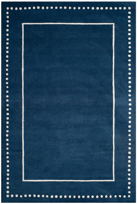 Safavieh Bella Bel151G Navy Blue/Ivory Rug.