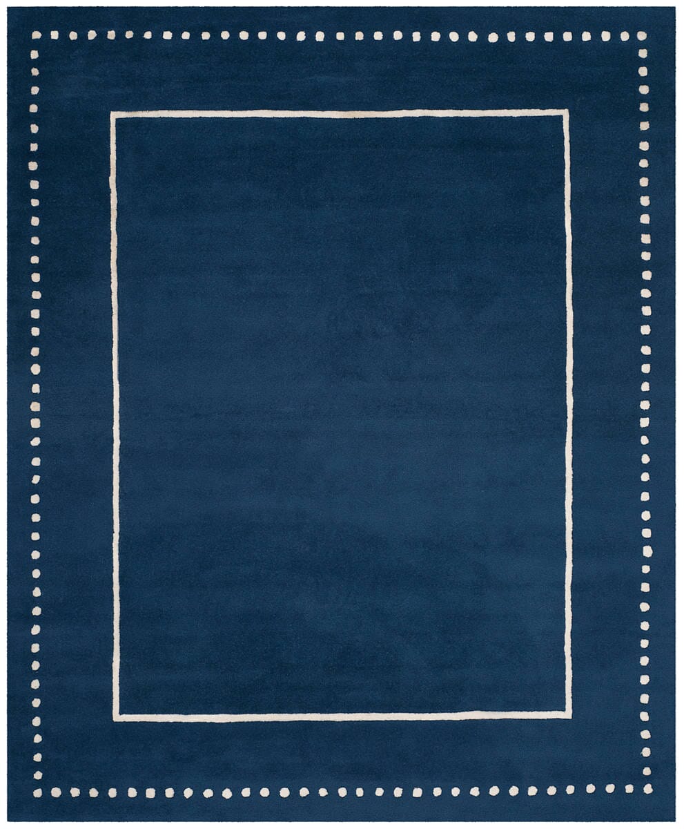 Safavieh Bella Bel151G Navy Blue/Ivory Rug.