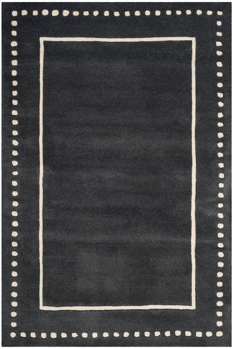 Safavieh Bella Bel151X Dark Grey/Ivory Rug.