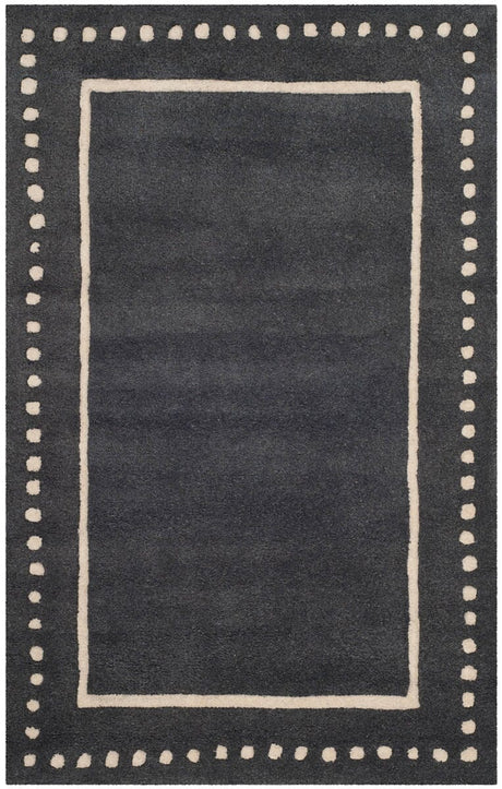Safavieh Bella Bel151X Dark Grey/Ivory Rug.