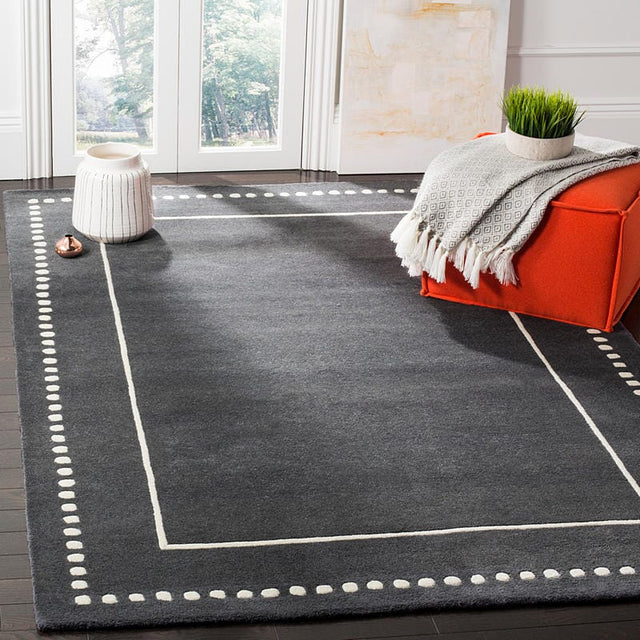 Safavieh Bella Bel151X Dark Grey/Ivory Rug.