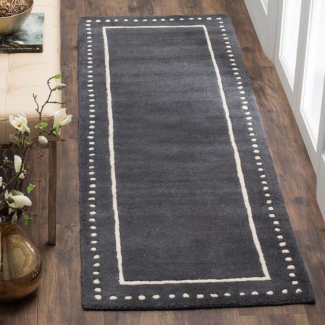 Safavieh Bella Bel151X Dark Grey/Ivory Rug.