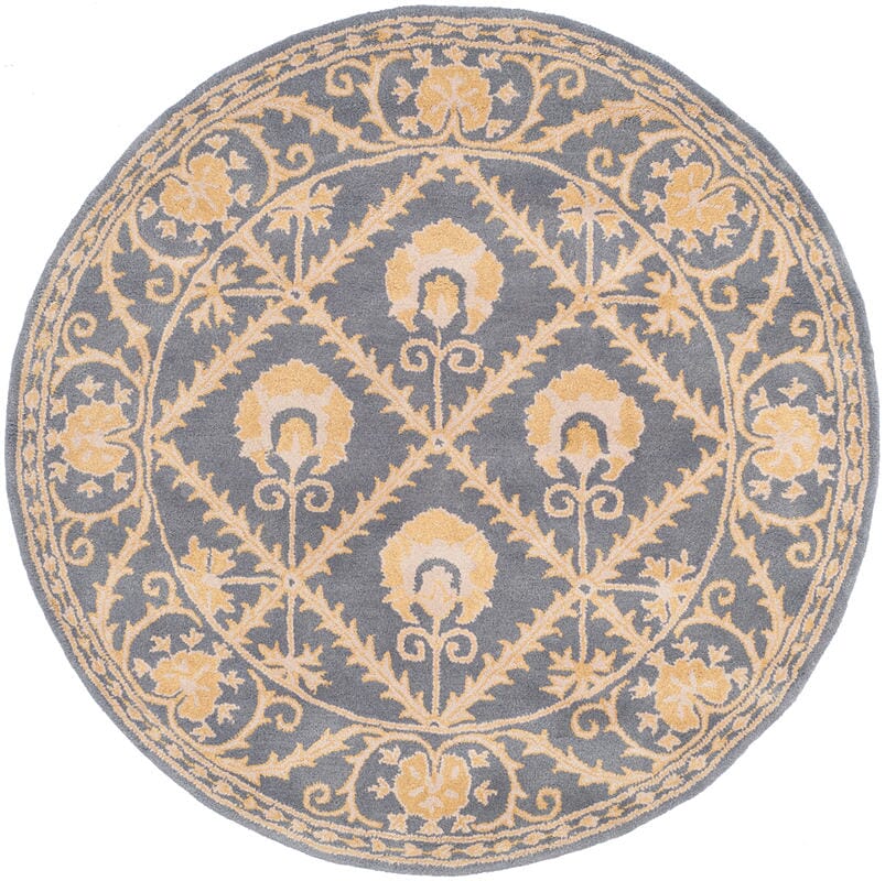 Safavieh Bella Bel152A Blue / Gold Rugs.