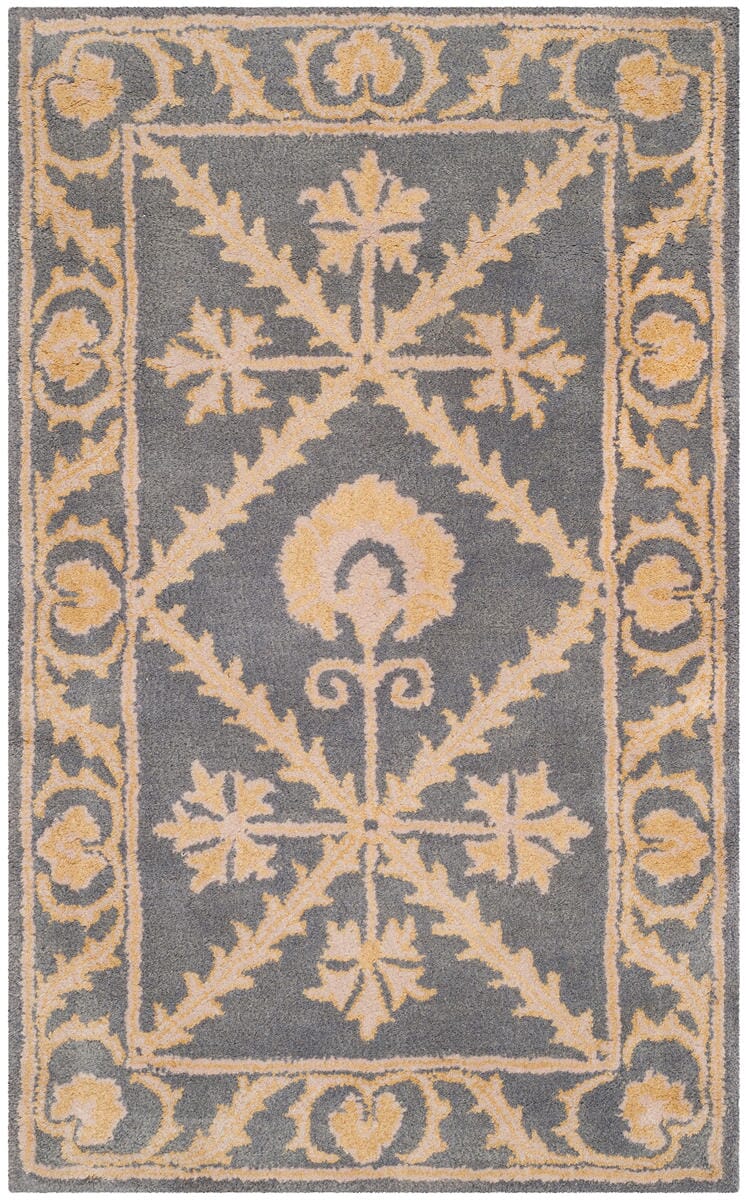 Safavieh Bella Bel152A Blue / Gold Rugs.