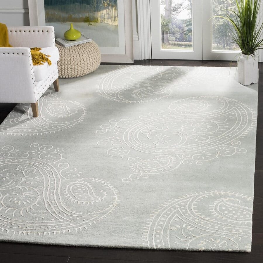 Safavieh Bella Bel153A Grey / Ivory Rugs.