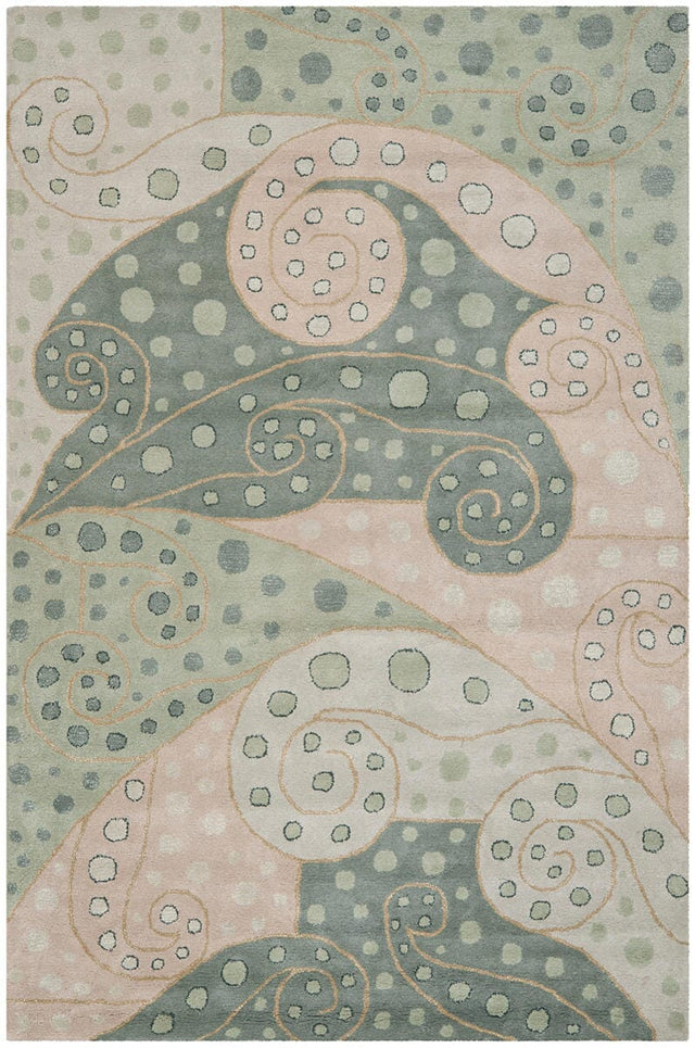 Safavieh Bella Bel221A Sage / Multi Rugs.