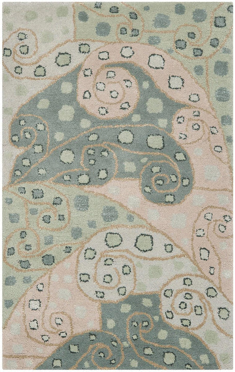 Safavieh Bella Bel221A Sage / Multi Rugs.