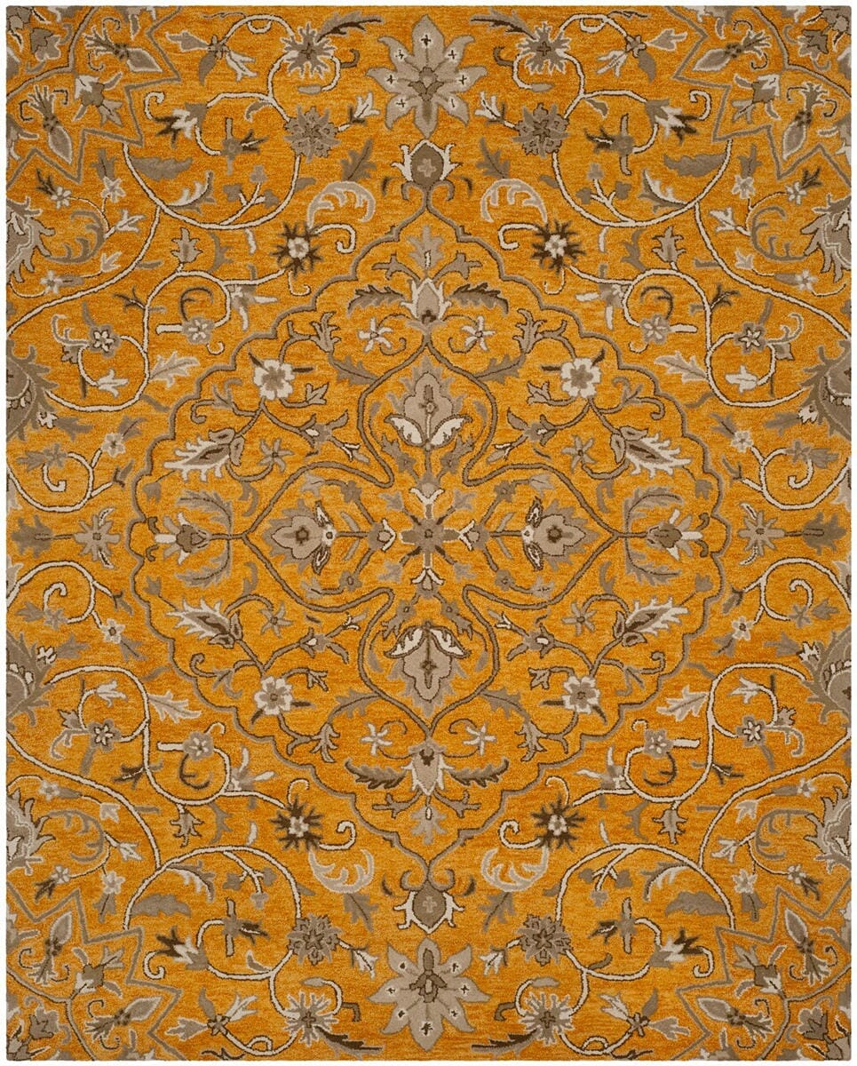 Safavieh Bella Bel673A Gold / Taupe Rugs.