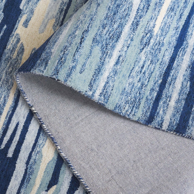 Safavieh Bellagio Blg201M Blue/Ivory Rug.