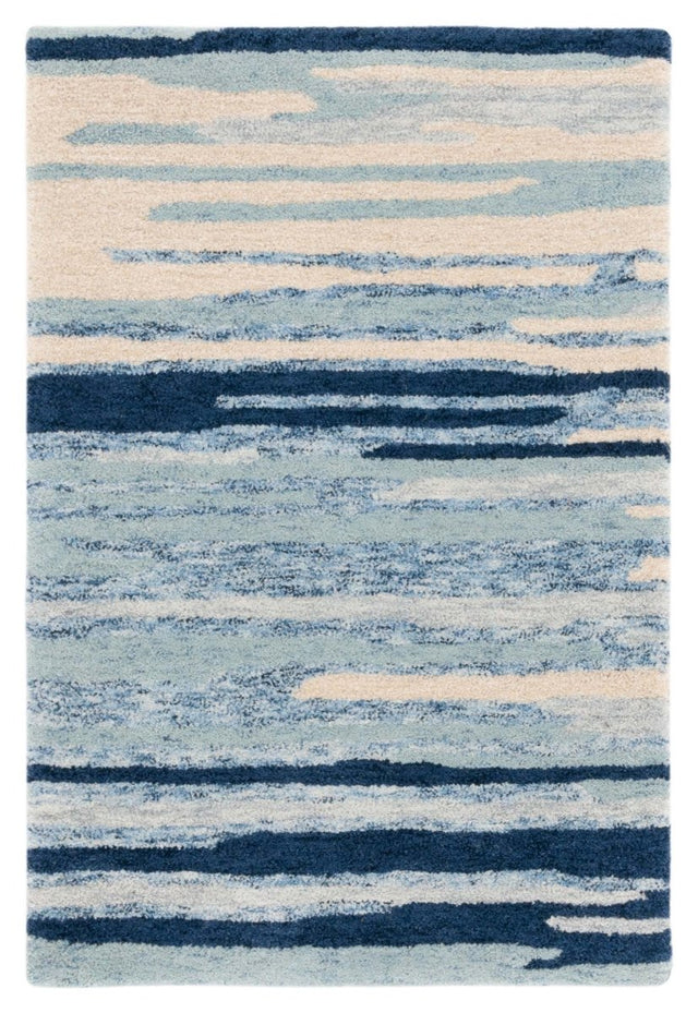 Safavieh Bellagio Blg201M Blue/Ivory Rug.