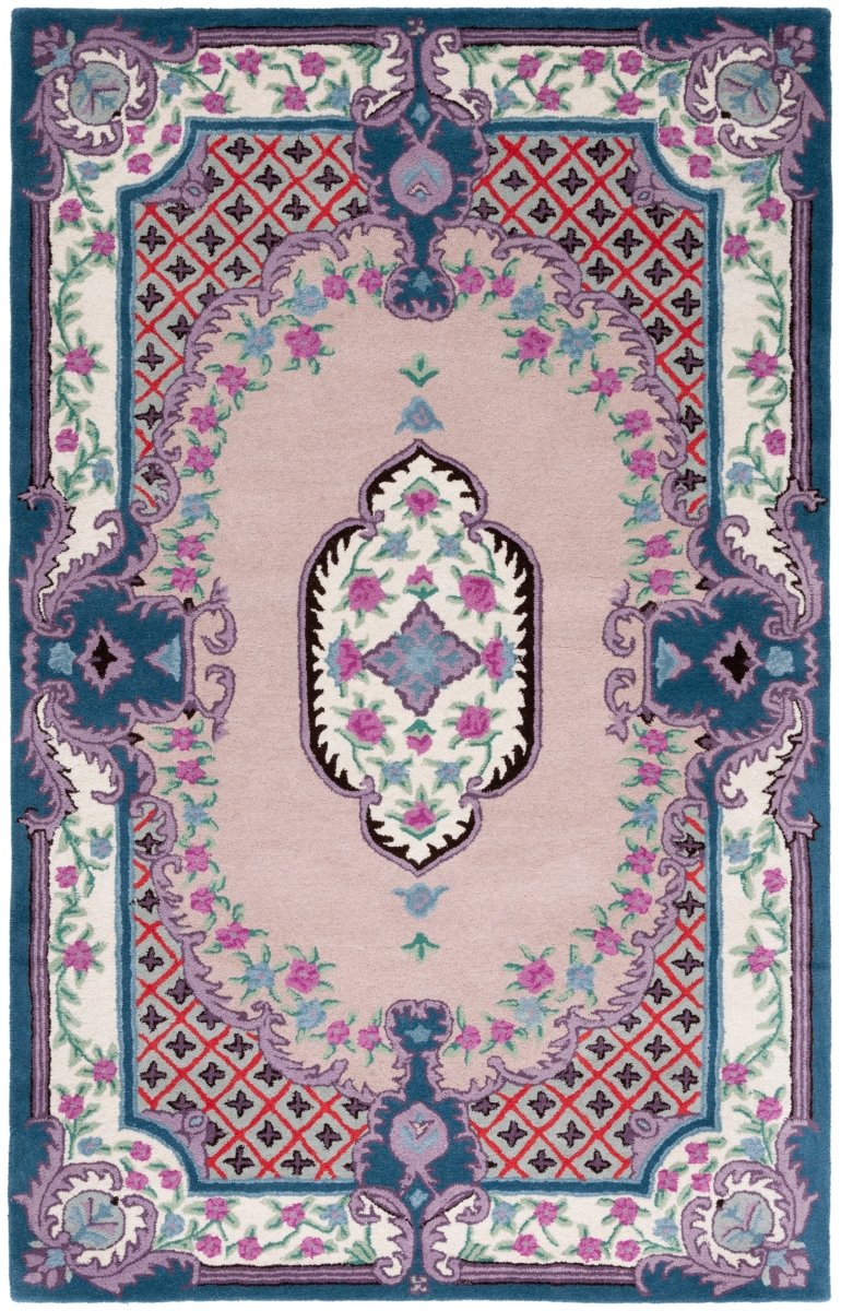 Safavieh Bellagio Blg535U Pink/Ivory Rug.