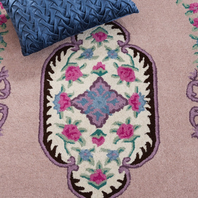 Safavieh Bellagio Blg535U Pink/Ivory Rug.