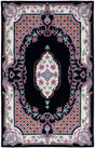 Safavieh Bellagio Blg535Z Black/Ivory Rug.