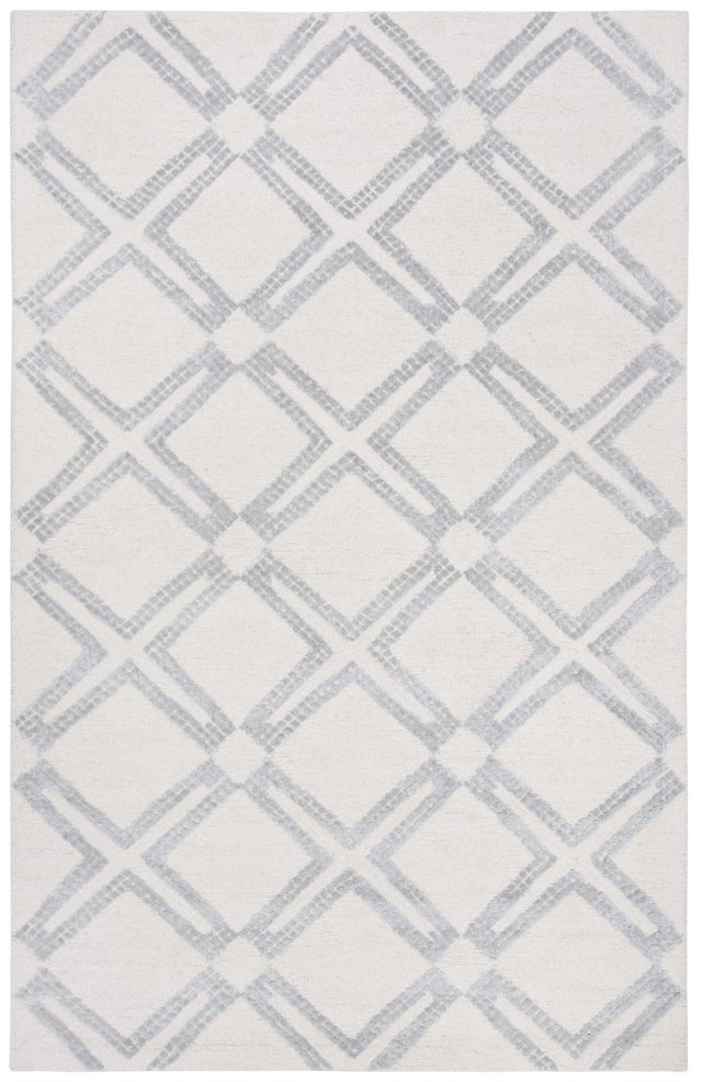 Safavieh Bellagio Blg574G Ivory/Silver Rugs.