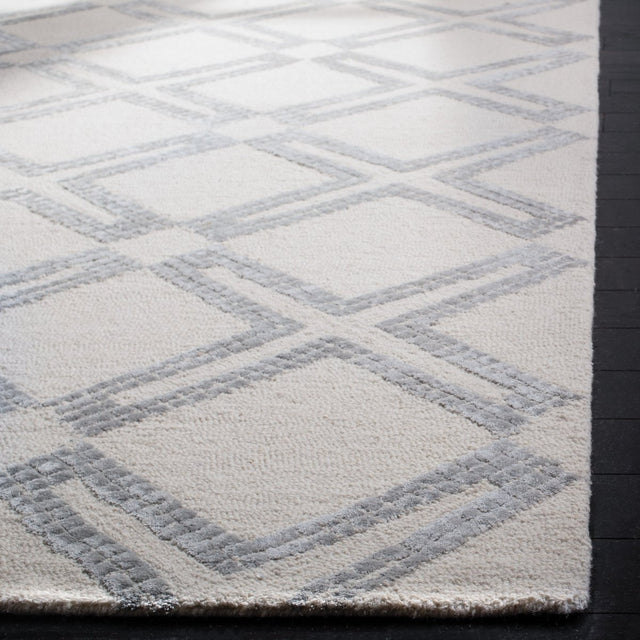 Safavieh Bellagio Blg574G Ivory/Silver Rugs.