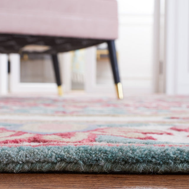 Safavieh Bellagio Blg601A Ivory/Red Rug.