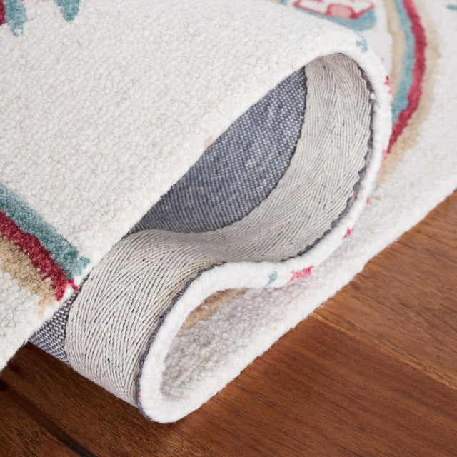 Safavieh Bellagio Blg601A Ivory/Red Rug.