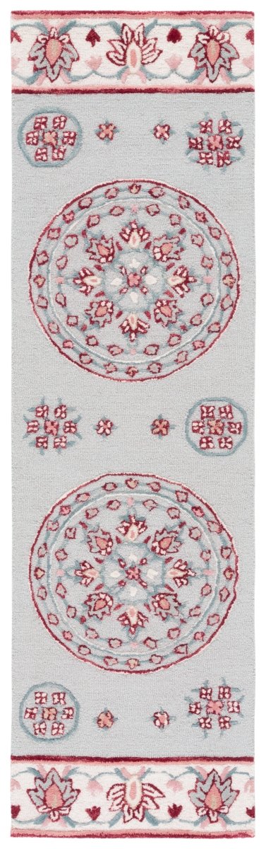 Safavieh Bellagio Blg601G Light Grey/Ivory Rug.