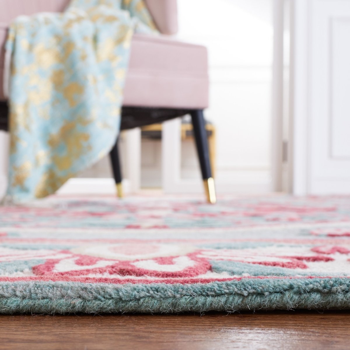 Safavieh Bellagio Blg601G Light Grey/Ivory Rug.
