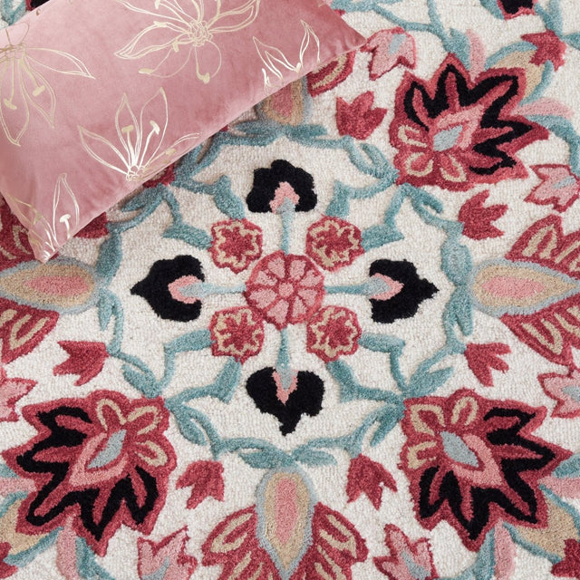 Safavieh Bellagio Blg601Z Black/Ivory Rug.