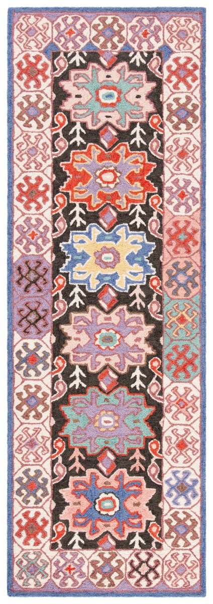 Safavieh Bellagio Blg606H Charcoal/Ivory Rugs.