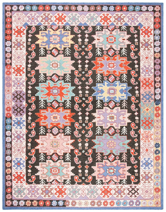 Safavieh Bellagio Blg606H Charcoal/Ivory Rugs.