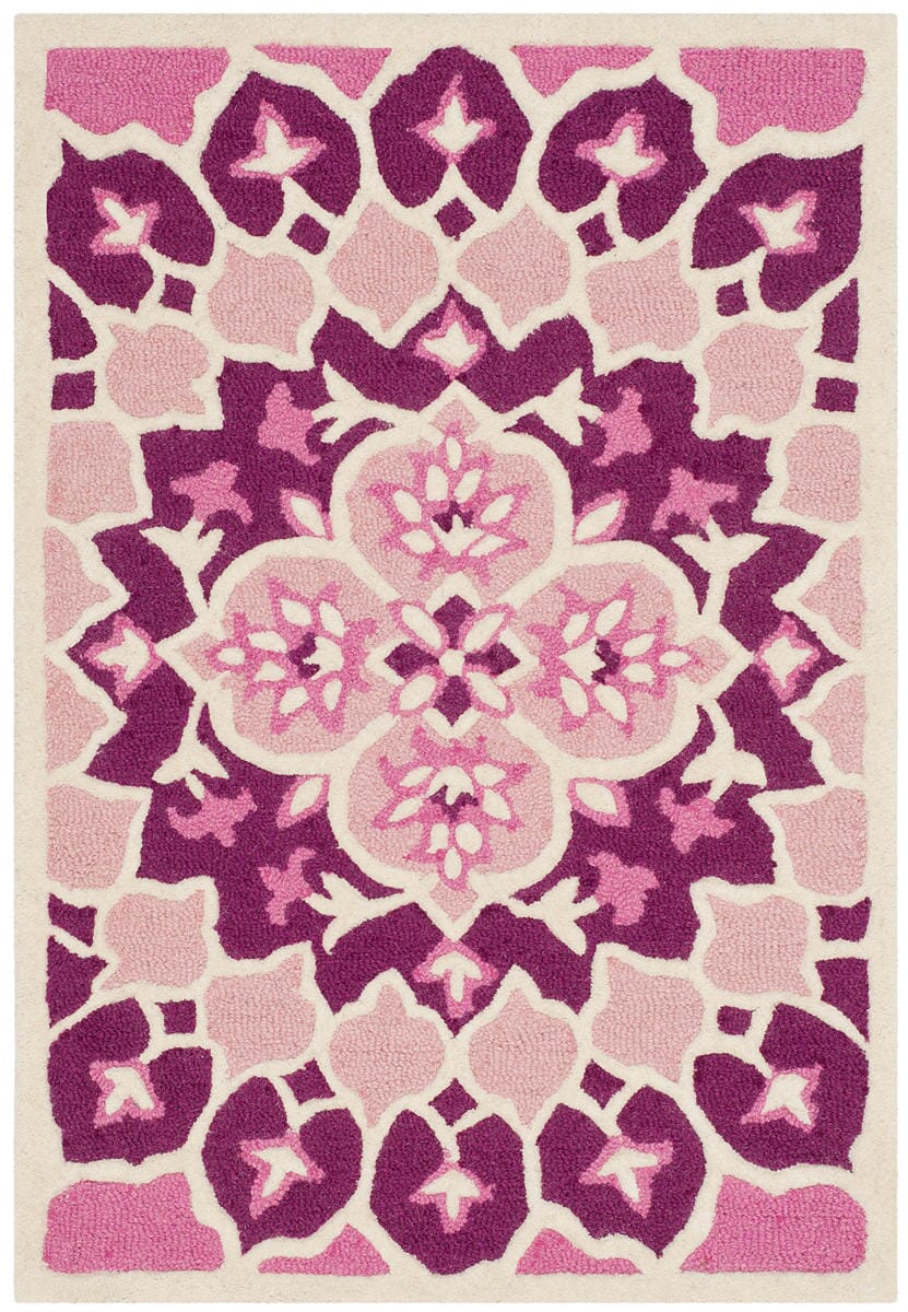 Safavieh Bellagio Blg610A Pink / Ivory Rugs.